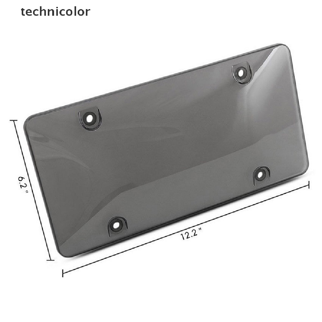 Technicolor d Khung Bảo Vệ Biển Số Xe Hơi Phẳng Màu Trong Suốt TYG
