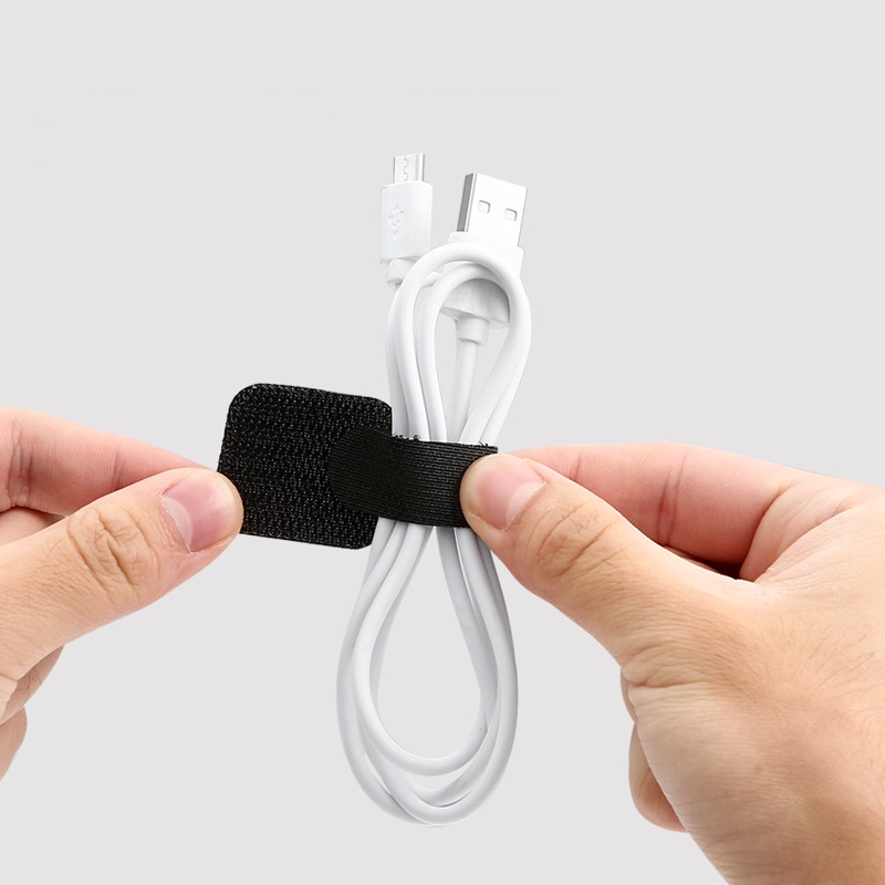 Dây Gai Bằng Nylon Quấn Cố Định Dây Cáp Chống Rối Tiện Lợi