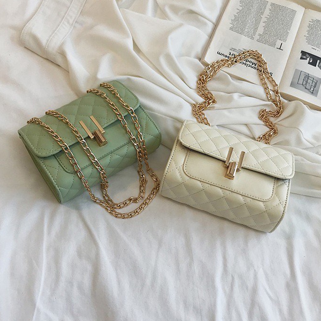 Túi Đeo Chéo Giả Da Đơn Giản Thời Trang Dành Cho Nữ