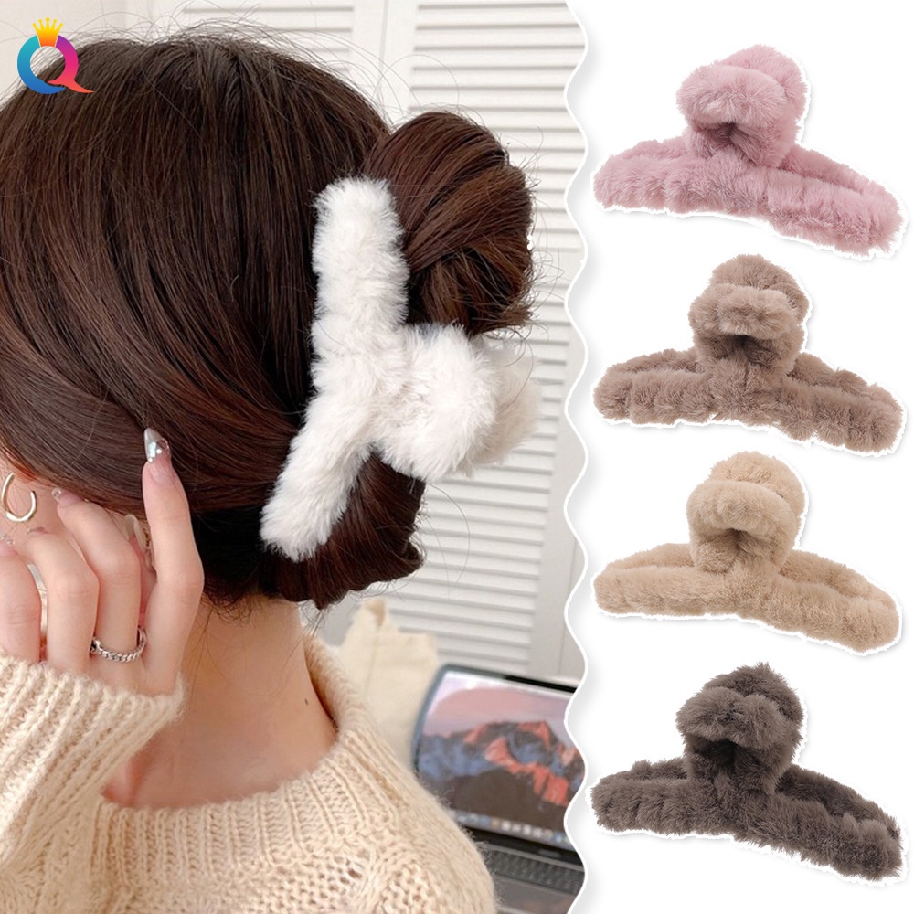 Kẹp càng Cua Cỡ Lớn Cá Tính Phong Cách Hàn Quốc Vintage cho Nữ