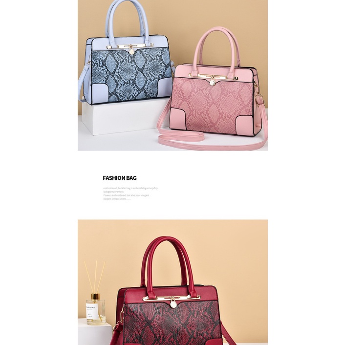 [XẢ KHO]  Túi quai xách nữ họa tiết da sang trọng - Hàng Quảng Châu Loại 1 (TT17)