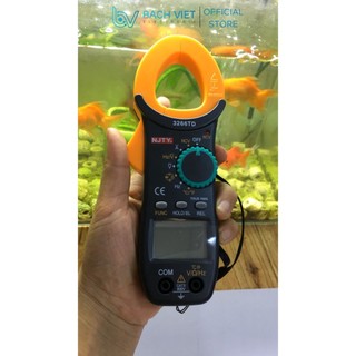 Ampe Kìm NJTY 3266TD đa năng đo tụ điện, tần sô, nhiệt độ