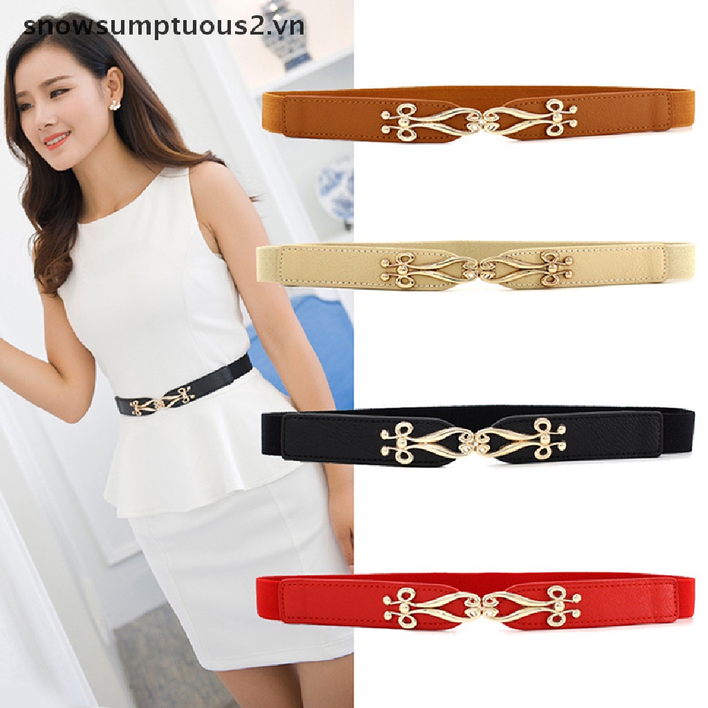 Thắt Lưng Co Giãn Thanh Lịch Thời Trang Mùa Hè Cho Nữ [vn]