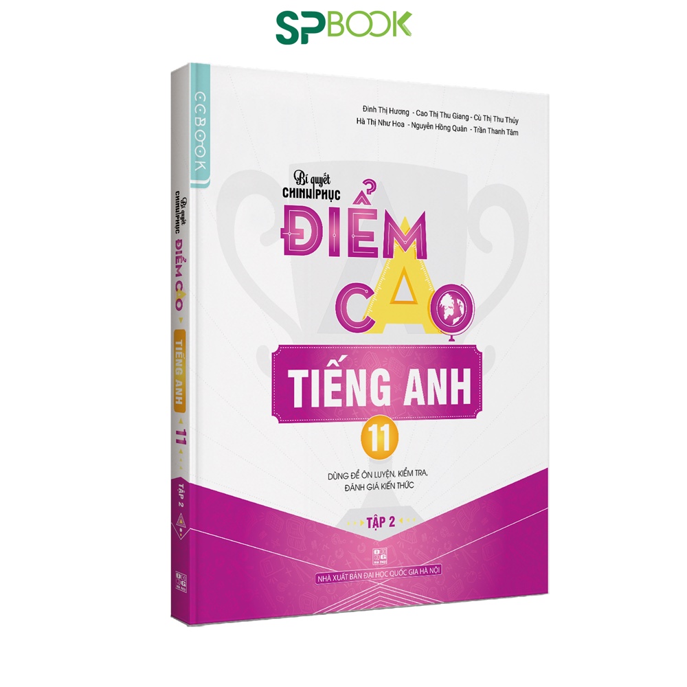 Sách bí quyết chinh phục điểm cao lớp 11 đầy đủ 8 môn tùy chọn cuốn