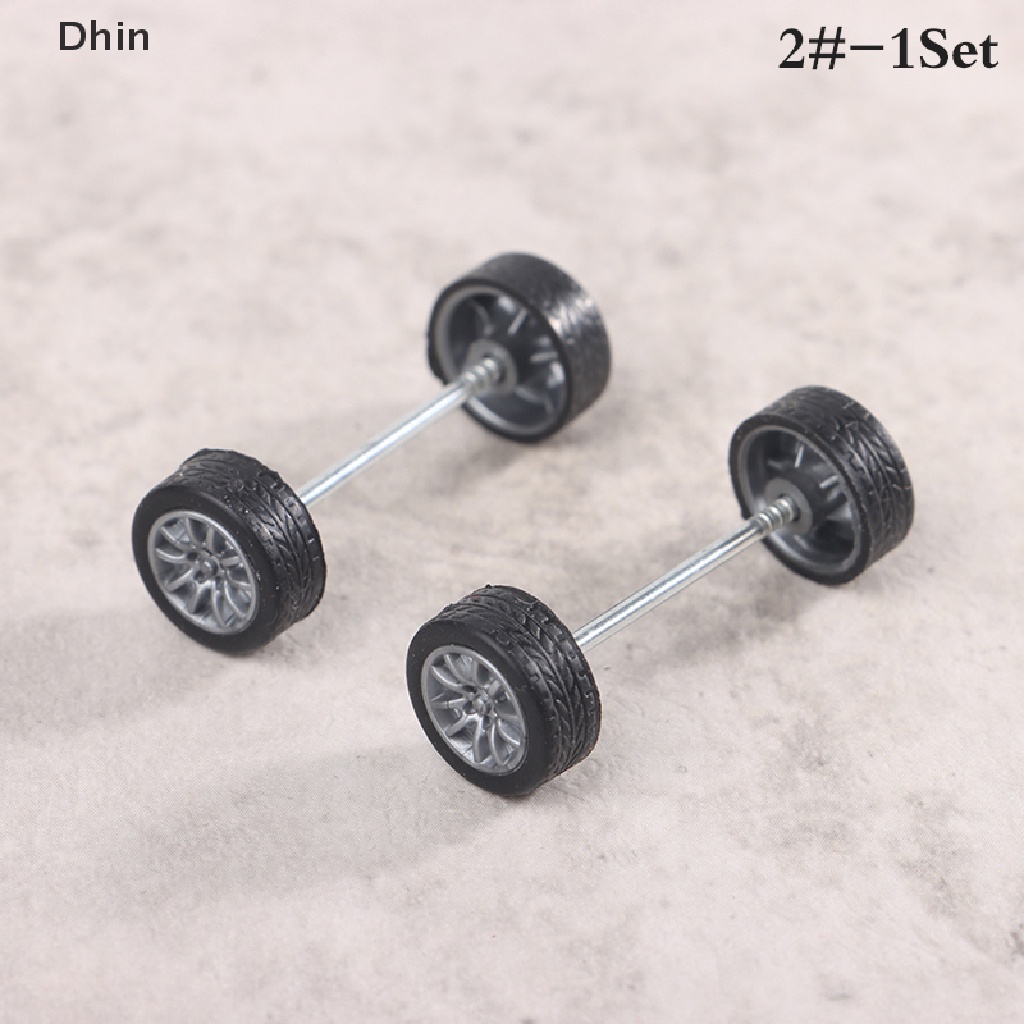 1 Bộ Bánh Xe Cao Su Tỉ Lệ 1: 64 Dành Cho Xe Hơi Đồ Chơi