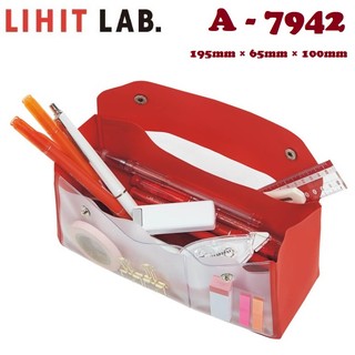 Hộp bút lihit lab pen case triangle a7942