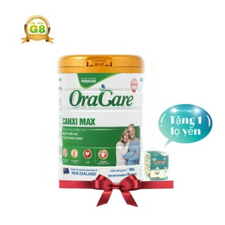 Sữa oracare canxi max sure lon 900g - tặng 1 lọ yến