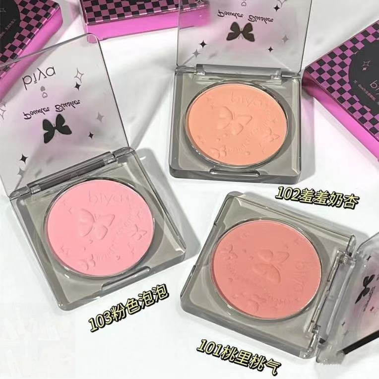 Phấn Má Hồng Biya Nhẹ Nhàng Trang Điểm Tự Nhiên