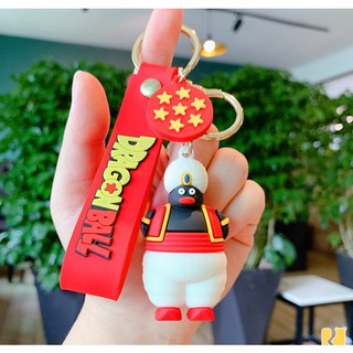 Móc Khóa Dragon ball Dây Chuyền Móc Khóa Trang Sức Kriling, thầy rùa kame, ma bư mập, PoPo