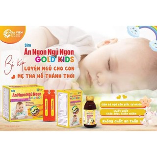 Si rô ăn ngủ ngon gold kids. hộp 20 viên.