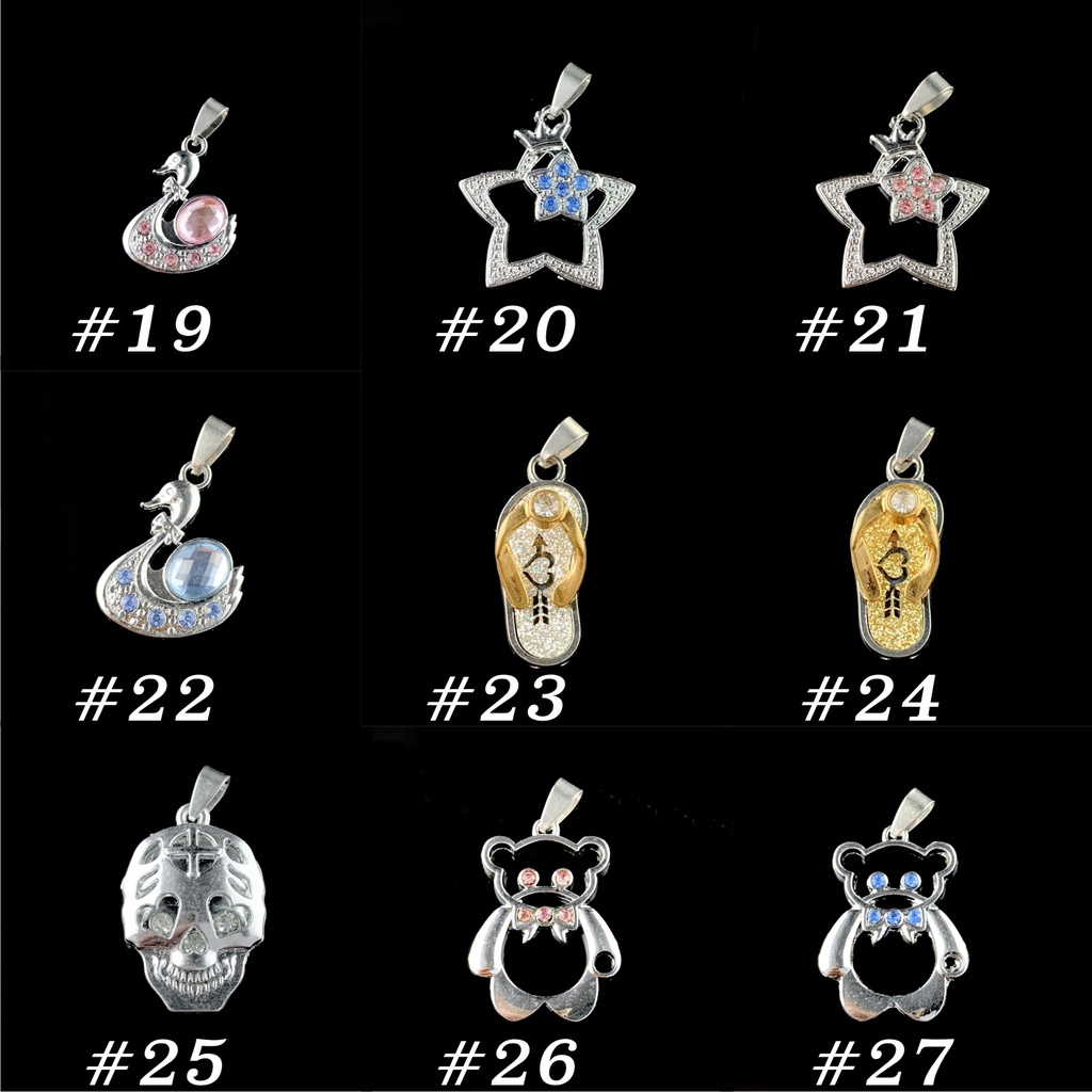 MẶT DÂY CHUYỀN TITAN NAM NỮ M1 - M45