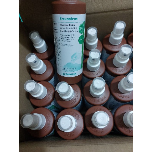 Dung dịch sát trùng da nhanh Braunoderm 250ml