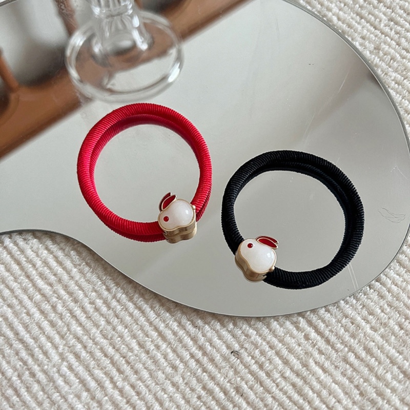 Bộ 5 Vòng Đeo Tay Dây Bện Mặt Hình Thỏ Dễ Thương