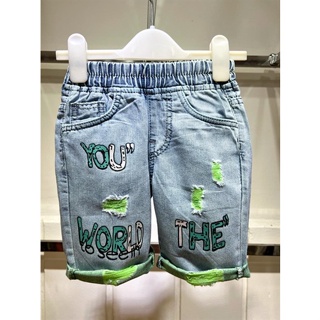 Quần short jean Dabi s cho bé