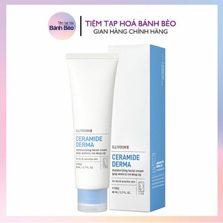 Kem Dưỡng Ẩm Nuôi Dưỡng Da ILLIYOON Ceramide Derma Moisturizing Facial Cream 50ml