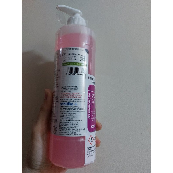 DUNG DỊCH SÁT KHUẨN TAY NHANH MICROSHIELD® Handrub 500ml Date: 2025