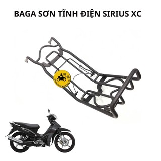 Baga 10li Inox Sơn Đen Xe SIRIUS XC - SIRIUS FI