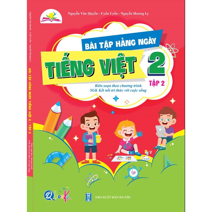 SÁCH -  - Combo 2 quyển bài tập hằng ngày toán và tiếng việt 2 tập 2