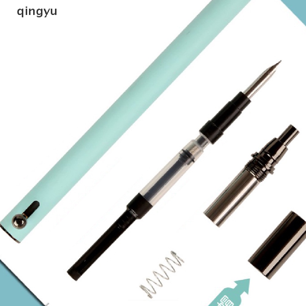 Qingyu Bút Mực Dạng Nhấn Chuyển Đổi Ngòi EF Có Thể Thu Gọn Cho Doanh Nhân