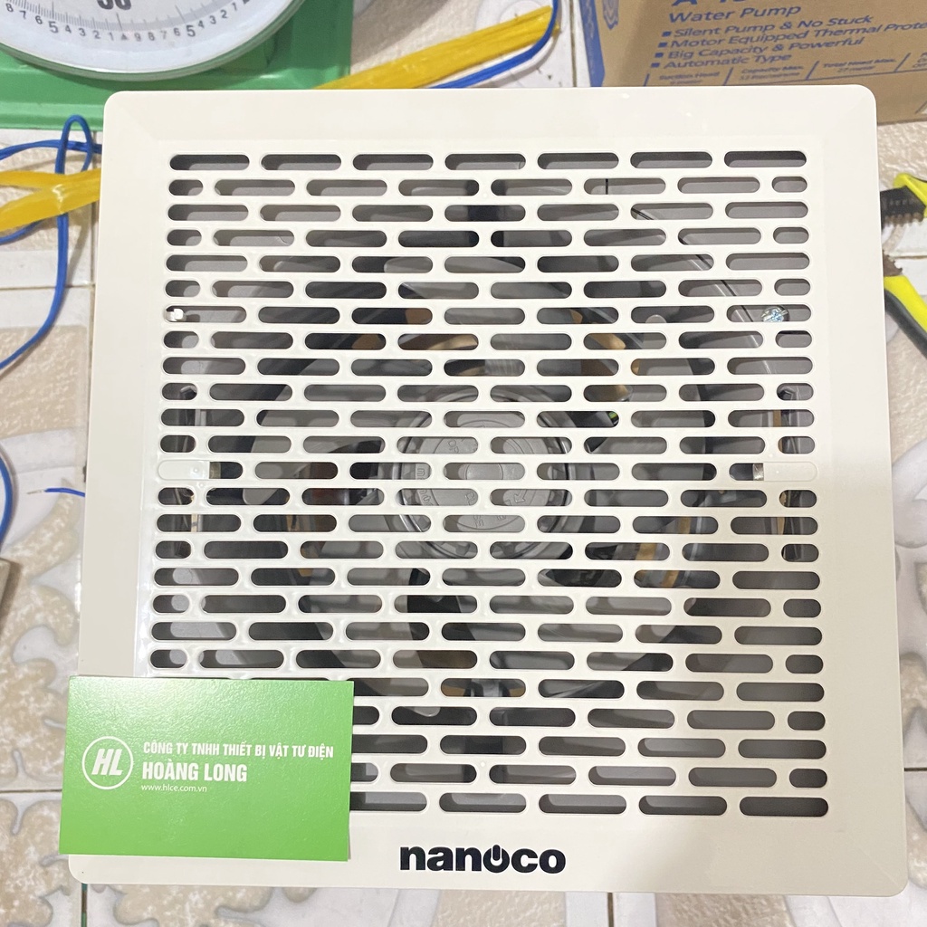 Nanoco - Quạt hút âm trần không ống dẫn NCV1520 16W, NCV2020 21W, NANOCO