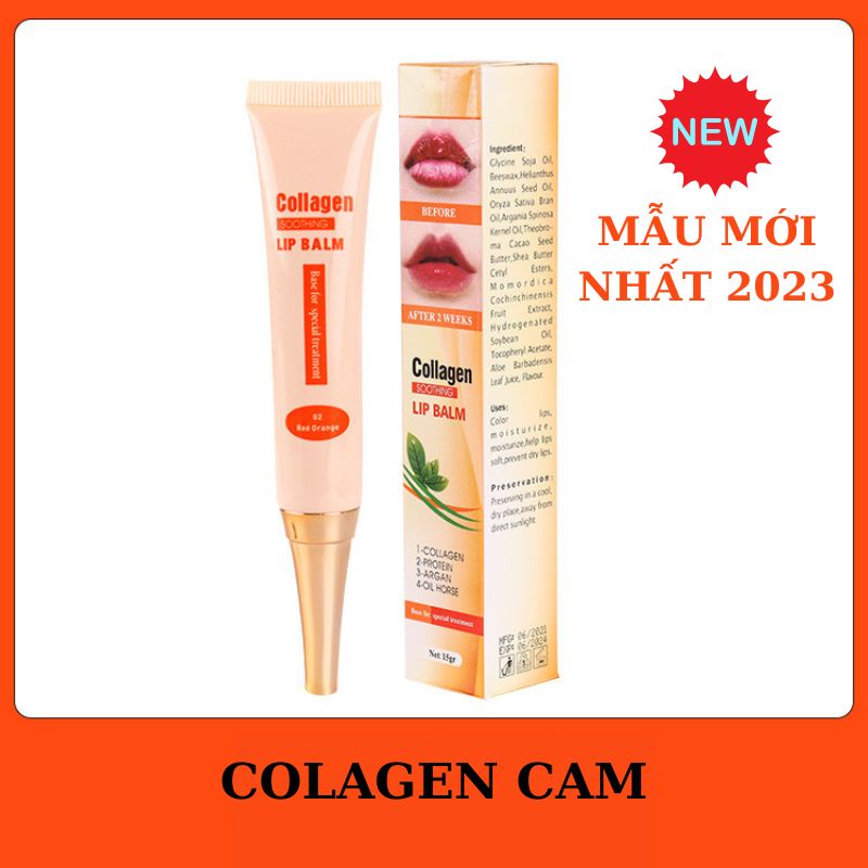 Dưỡng môi sau phun xăm colagen, kích màu môi phun xăm hàng chính hãng