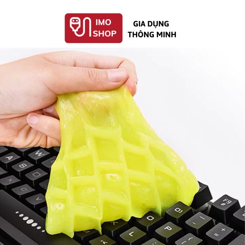 Miếng dính bụi Silicon đa năng, miếng bùn dẻo Nimo làm sạch ô tô, bàn phím, bụi bẩn
