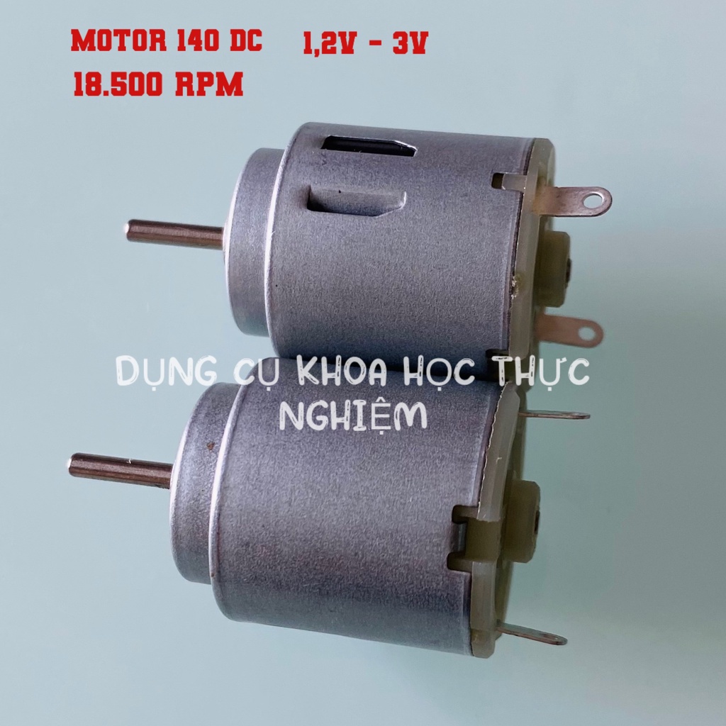 Motor 140 mô tơ mini 1,2V - 3V điện áp thấp tốc độ cao chất lượng cao - KH0006