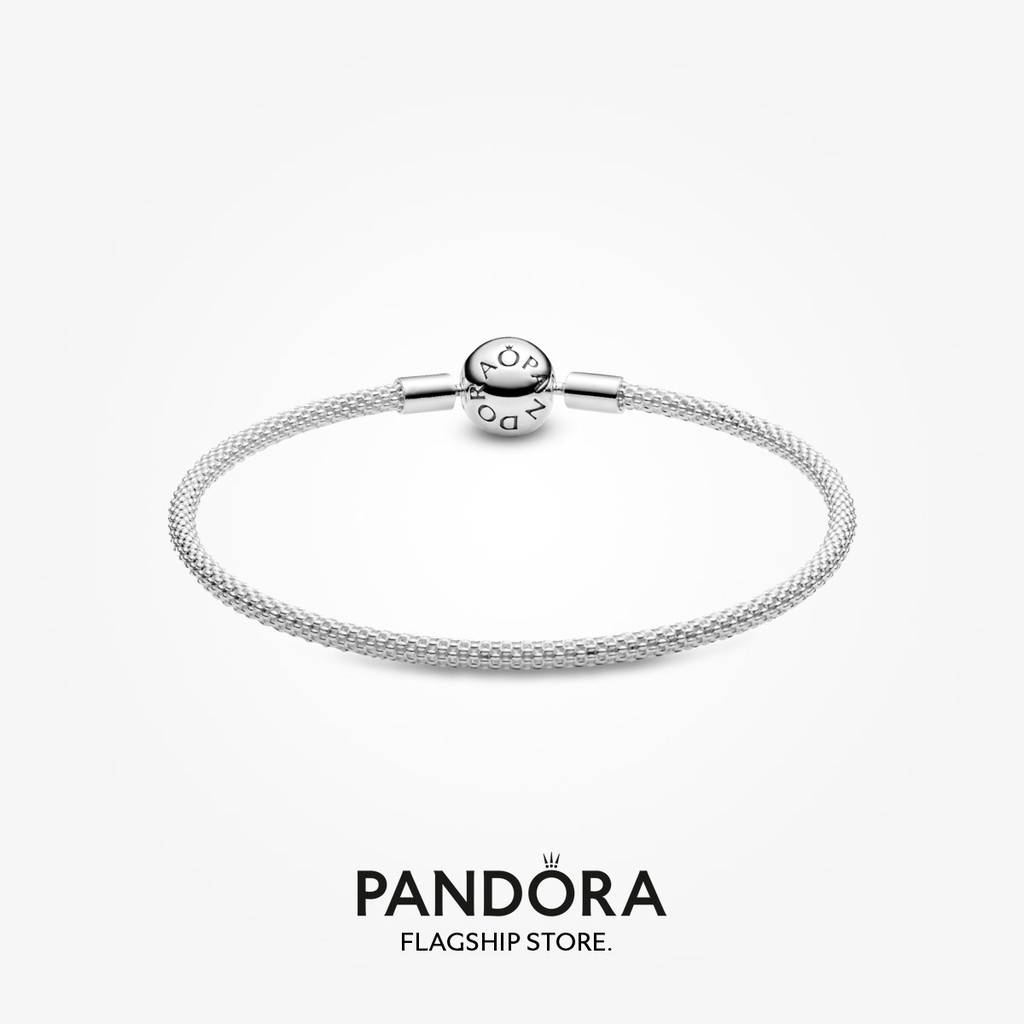 Vòng Tay Lưới Bạc Pandora Moments