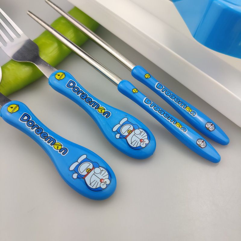 Bộ muỗng nĩa hoạt hình cho bé,,,