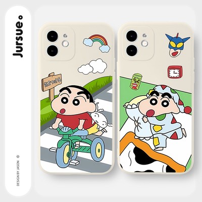 Ốp lưng JURSUE mềm chống sốc hoạt hình độc lạ Cho iPhone 17 16 15 14 13 12 11 Pro Max SE 2020 X XR XS ip 8 7 Plus kute Y2855