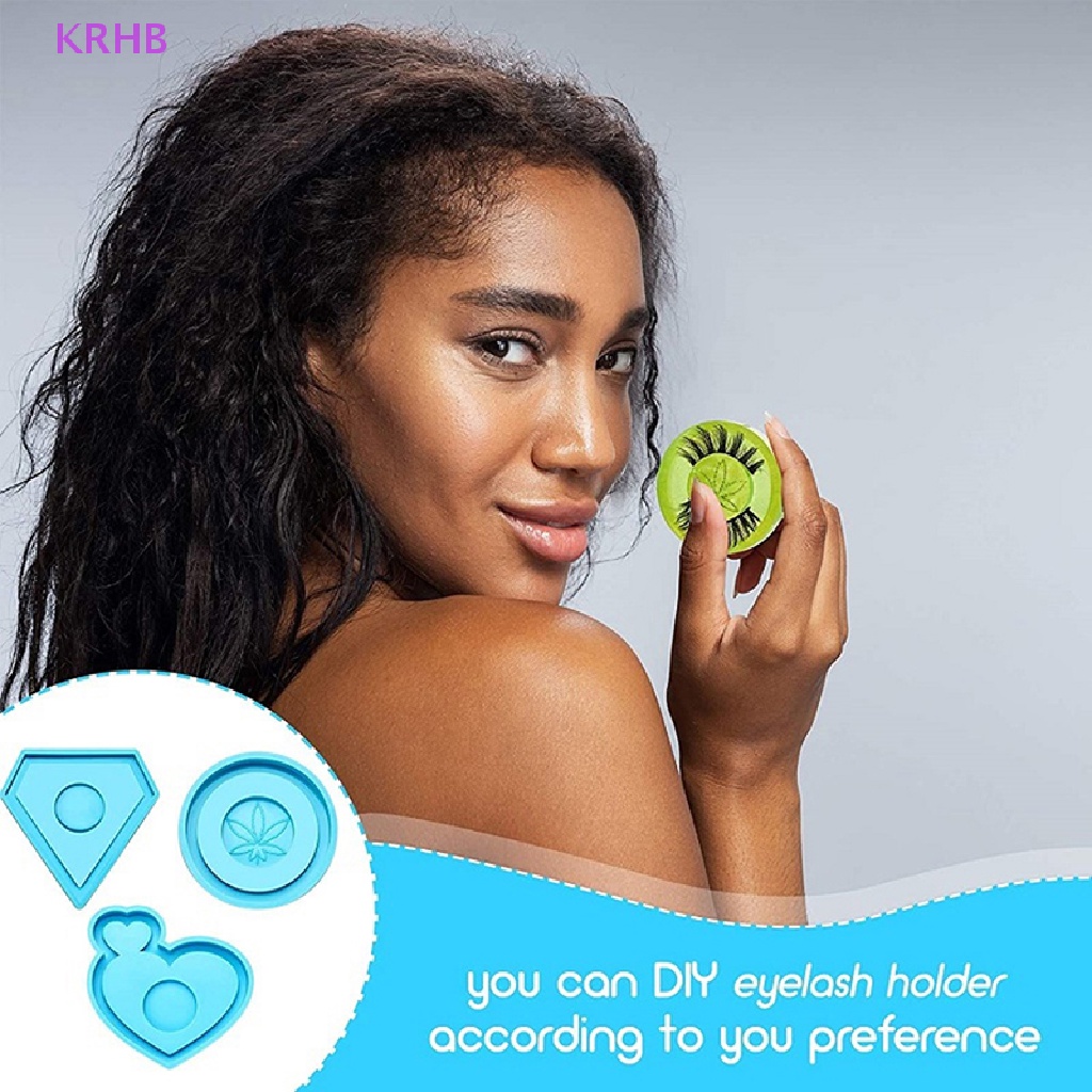 Khuôn Silicon Dùng Trưng Bày Lông Mi Giả Tiện Dụng Mới