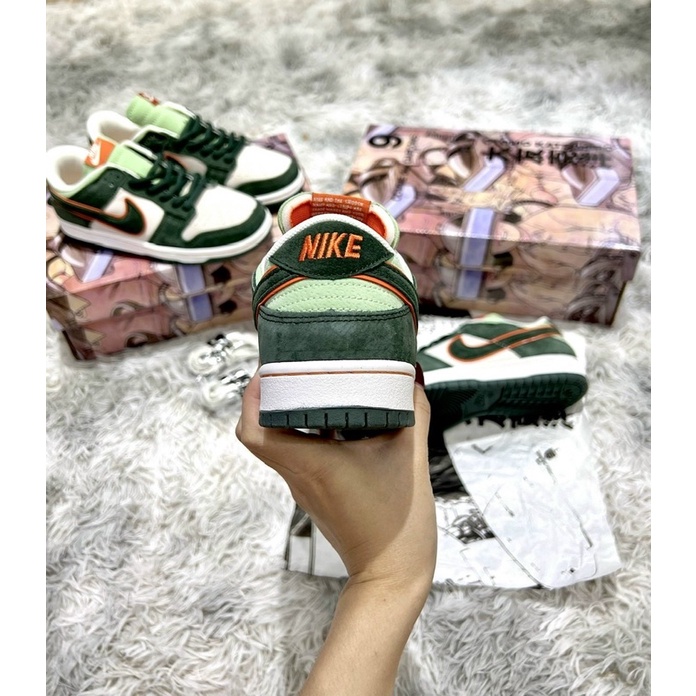 Giày Thể Thao Sneaker Dunk Low Otomo Xanh Rêu - Bản Cao Cấp