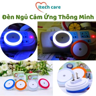 Đèn ngủ thông minh cảm biến ánh sáng tự động tắt mở tiết kiệm điện sử dụng bóng led cắm điện trực tiếp tiện lợi