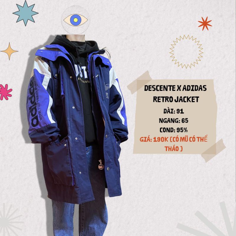 Descente x Adidas Jacket 2hand Auth Unisex