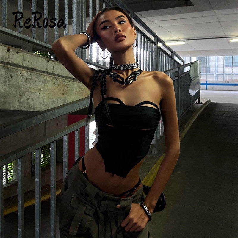 Áo Ống Mỏng Khoét Vai Thời Trang 2023 Cho Nữ