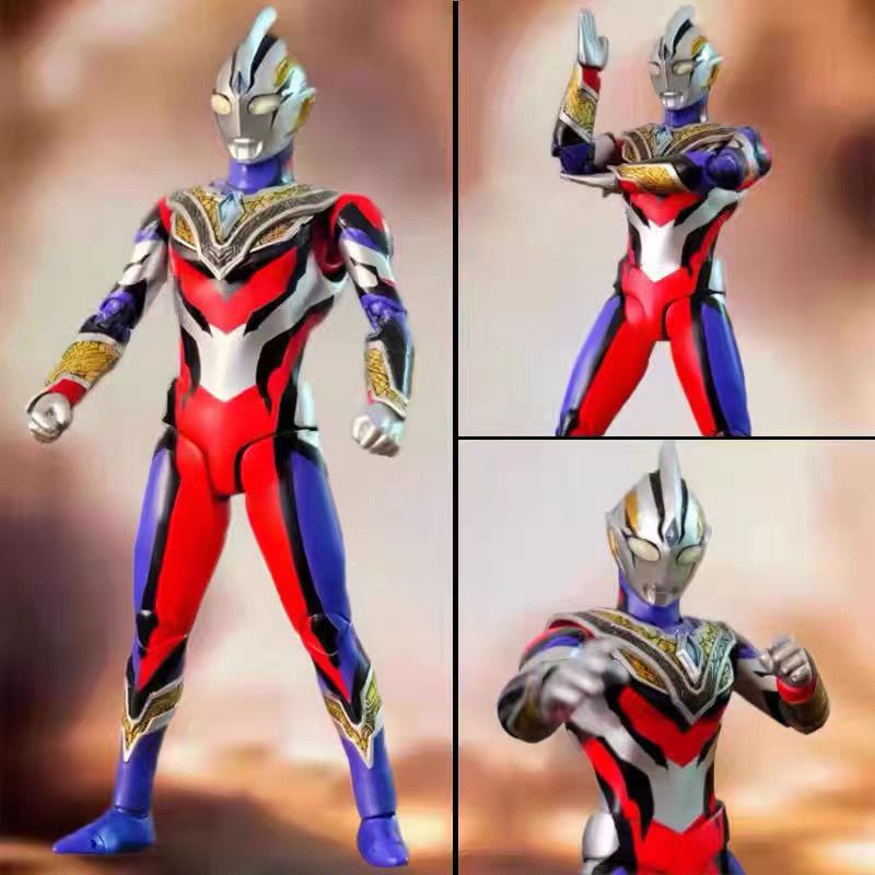 Mô Hình Đồ Chơi Ultraman Phiên Bản Mới Có Khớp Cử Động