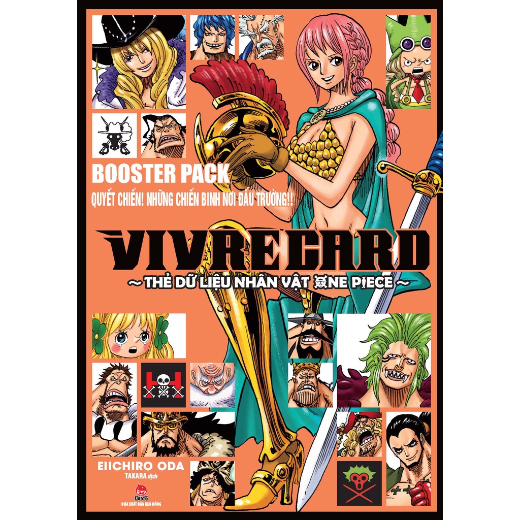 Truyện - Vivre Card - Thẻ Dữ Liệu Nhân Vật One Piece Booster Pack - Quyết Chiến! Những Chiến Binh Nơi Đấu Trường!!