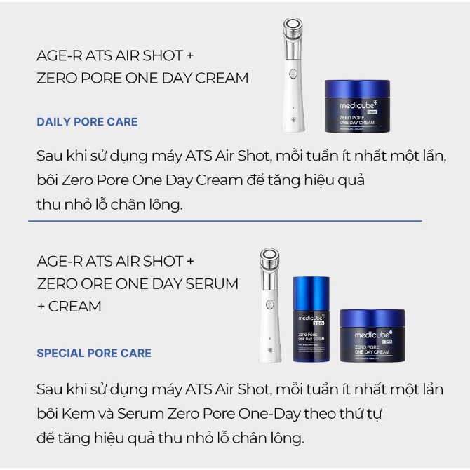 Set Thu Nhỏ Lỗ Chân Lông Dưỡng ẩm