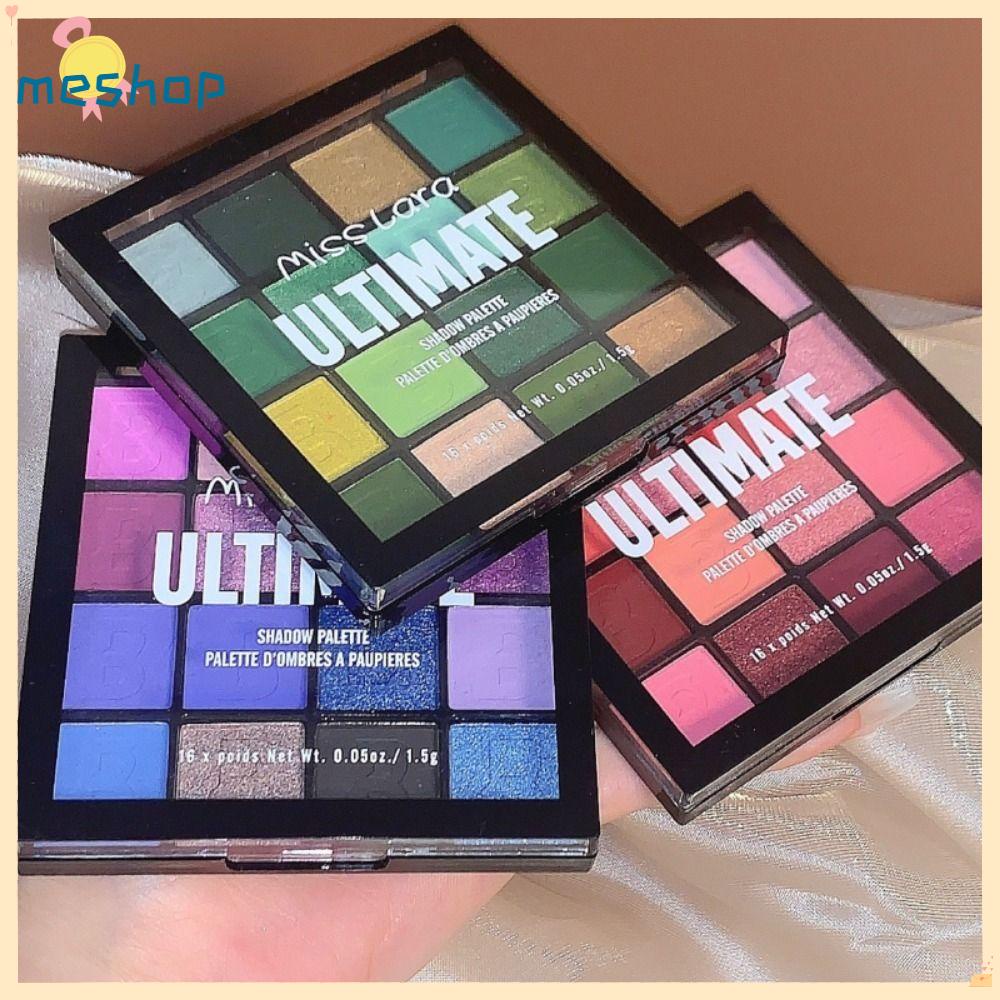 Bảng Phấn Mắt Màu Lì / Kim Tuyến Lấp Lánh