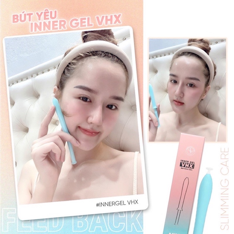 Hộp mini 2 Bút tình yêu vĩnh hồng xuân inner gel VHX Slimming Care Mit Beauty khử mùi làm hồng cô bé tặng 2 BVS
