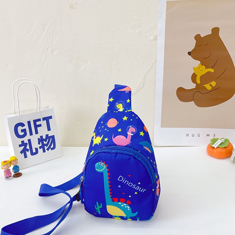 Túi Đeo Vai Họa Tiết Khủng Long Kỳ Lân Hoạt Hình Phong Cách Thời Trang Mới Dành Cho Trẻ Em Trai Và Bé Gái
