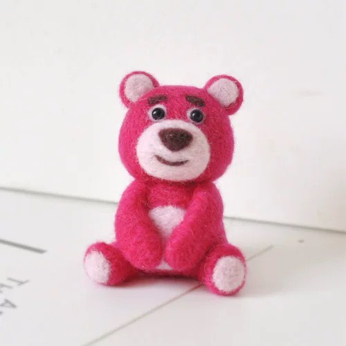 [Có hướng dẫn] Bộ len chọc Tiểu Yêu dành cho người bắt đầu có hướng dẫn - Needle Felting Hamster