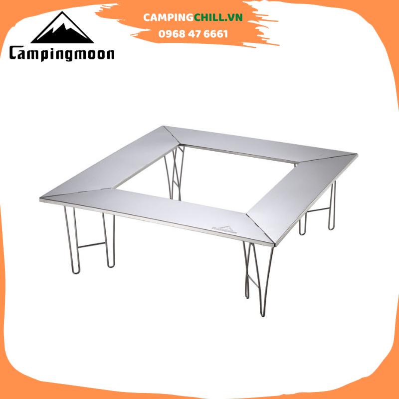 BÀN QUÂY BẾP NƯỚNG BBQ CẮM TRẠI DÃ NGOẠI CAMPINGMOON T-500 T-503 T-003