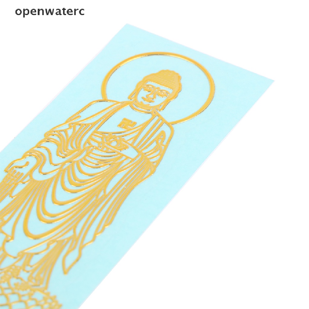 Miếng Dán Kim Loại In Hình Mặt Phật Thái Lan Giấu Khuôn Mặt Và Nana Trang Trí Xe Hơi / Laptop / Điện Thoại /