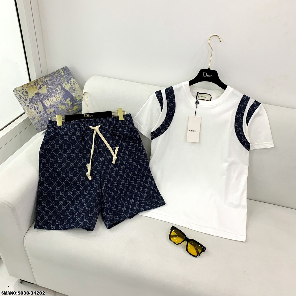 Bộ thể thao nam hè BH40 chất liệu mềm mịn phong cách sang trọng quý phái