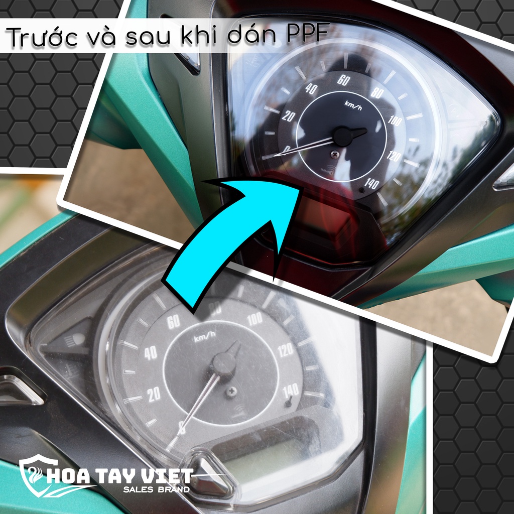 VInfast EVO 200 miếng dán bảo vệ mặt đồng hồ EVO200 chống trầy xước