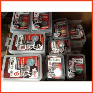 Lưỡi Câu Cá Chinu Ring đỏ Cao Cấp - lưỡi câu chinu cao cấp từ 1 đến 12