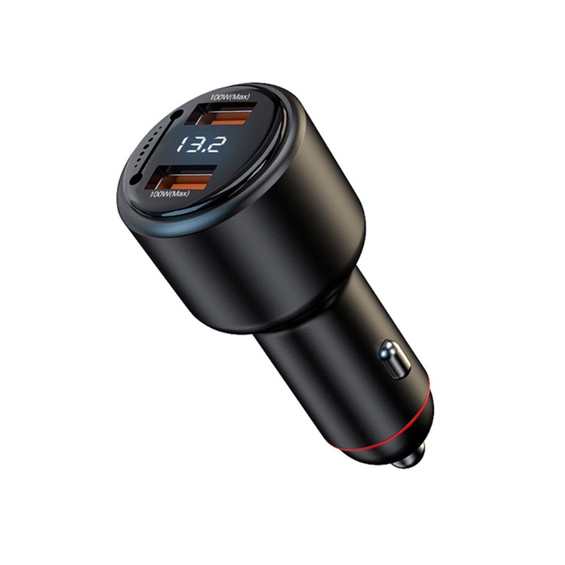 Máy Lọc Không Khí Xe Hơi 2 Trong 1 Với Cổng Sạc USB Kép 60W 200W Sạc Nhanh Odo