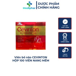 [Viên uống] Hoạt huyết dưỡng não, tăng cường tuần hoàn máu não Ceviton - USA Pharma