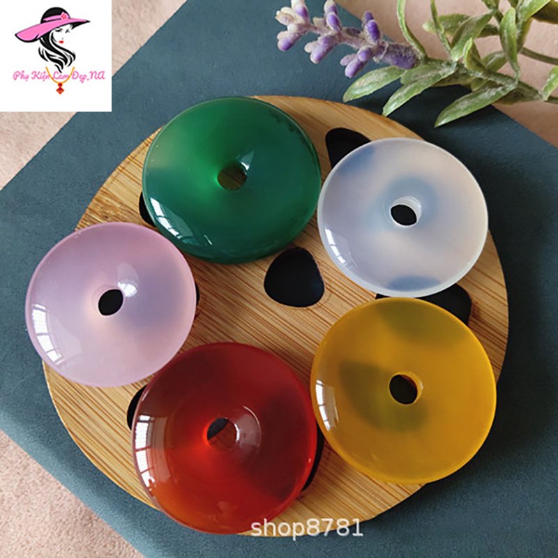 Đồng Điếu Mã Não, Mặt Dây Chuyền Đồng Điếu Đá Mã Não Thiên Nhiên - Tặng Kèm Dây Đeo Và Hôp Đựng